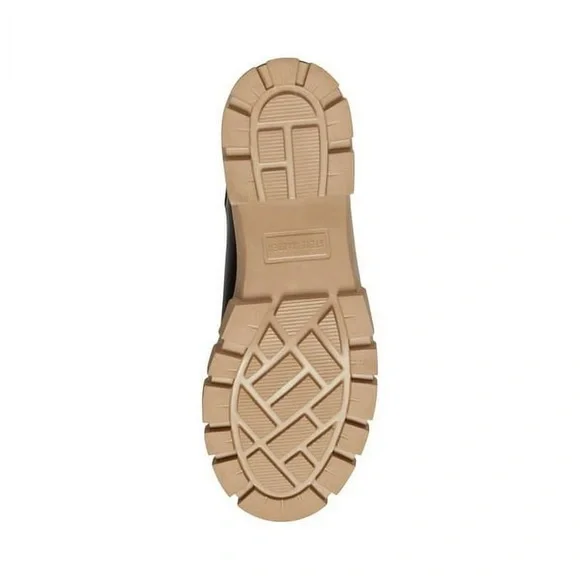 Steve Madden Howler Women Black & Tan Chelsea Lug Sole Ankle Boots Size 9.5 NEW - Picture 5 of 13